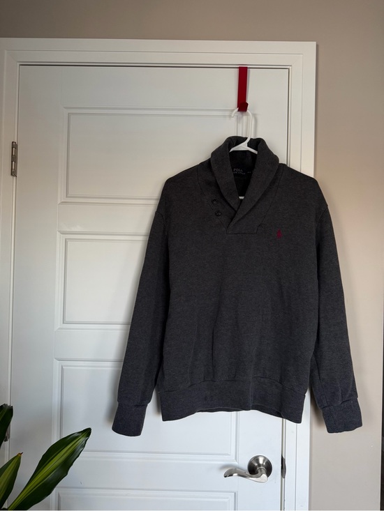 Ralph Lauren Other - Ralph Lauren Men's Charcoal Shawl Turtleneck Sweater